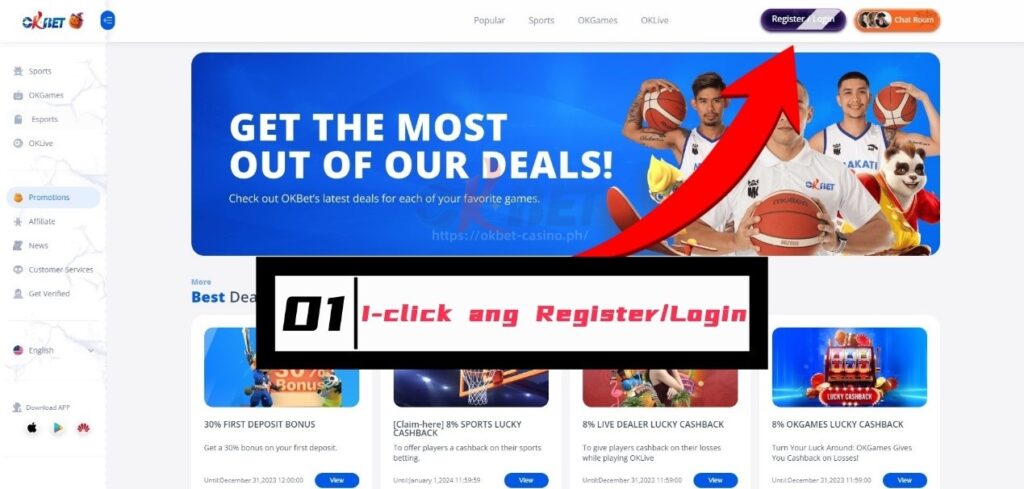"OKBET" ay tumutukoy sa pagiging OK (okay) sa pamamagitan ng pagsasagawa ng mga sports betting sa online platform.